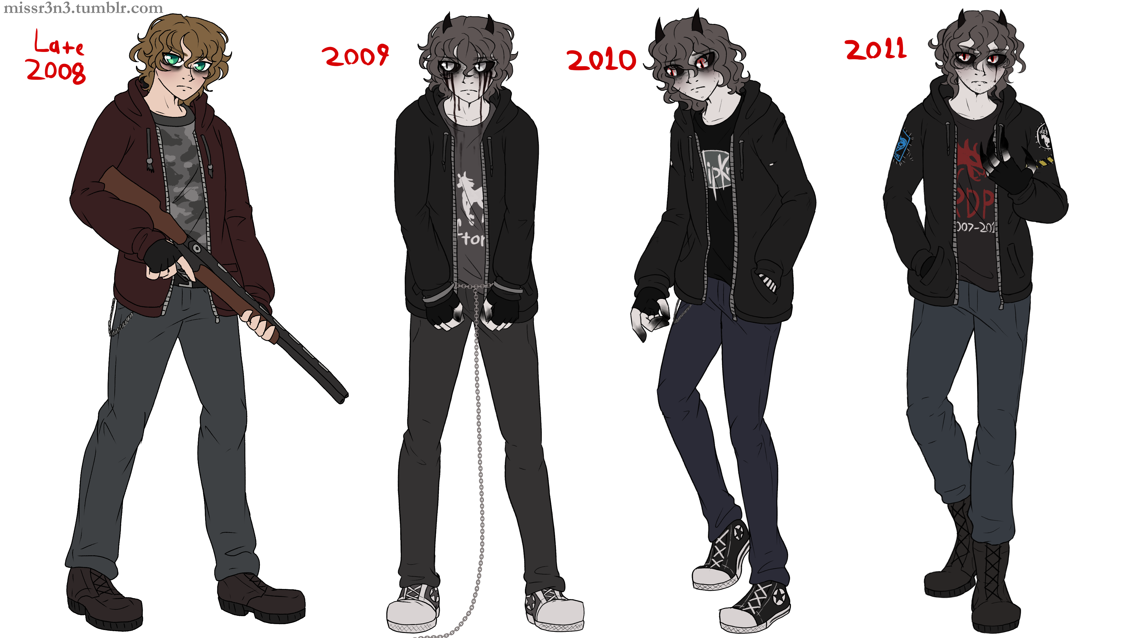 joshua atkin's 2008, 2009, 2010, and 2011 designs